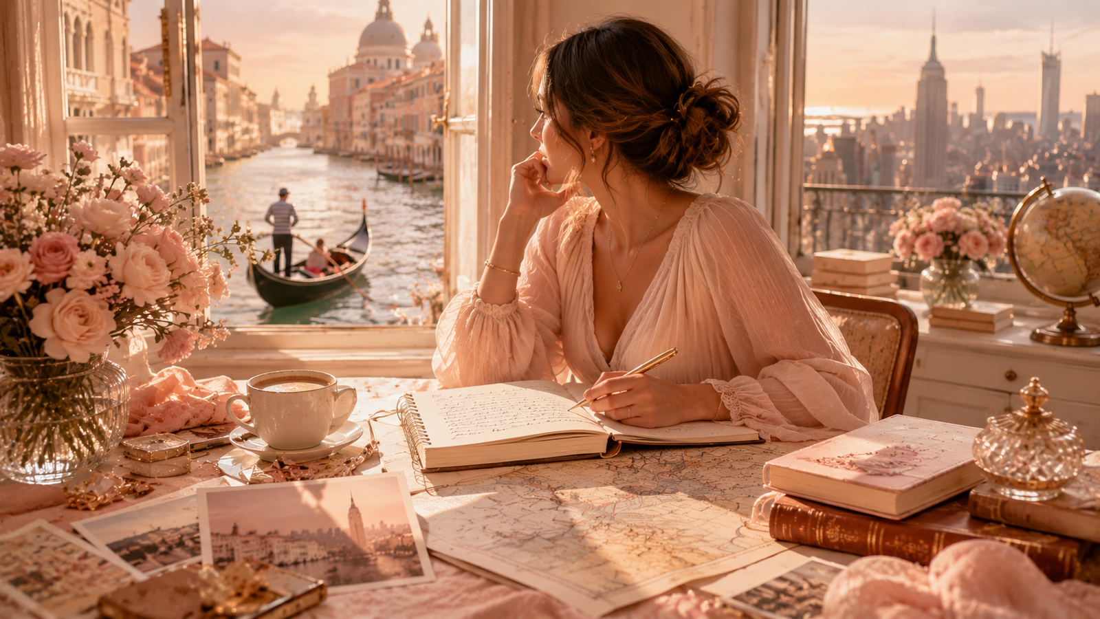 From Venice to New York: How Cities Shape My Love Stories